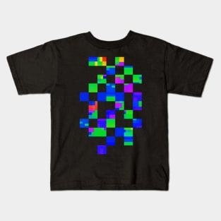 GLITCHED TV Kids T-Shirt